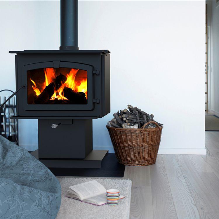Pleasant Hearth 1,200 Square Feet Small Mobile Home Stove - HWS-224172MH thumbnail 7