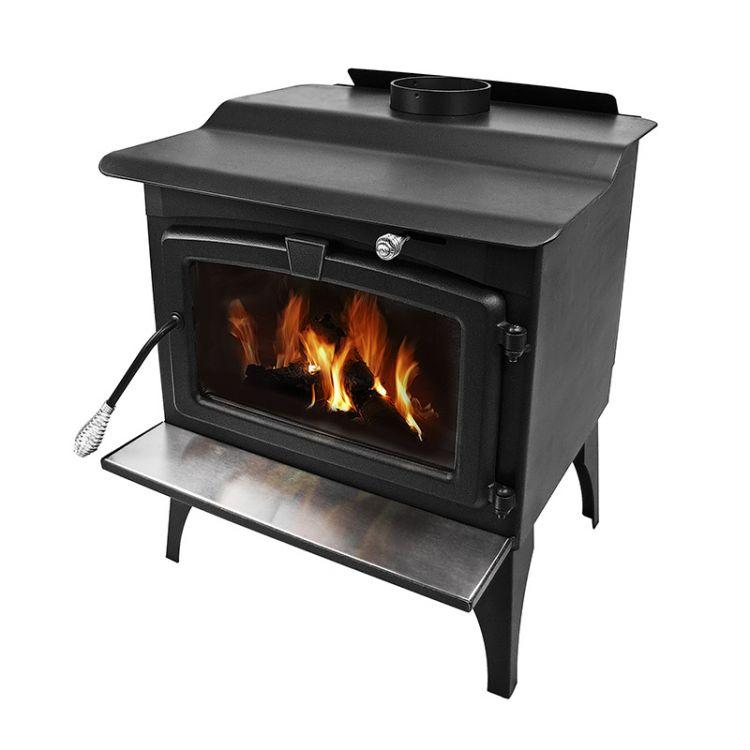Pleasant Hearth 1,800 Square Feet Wood Burning Stove, Medium - LWS-127201 thumbnail 7