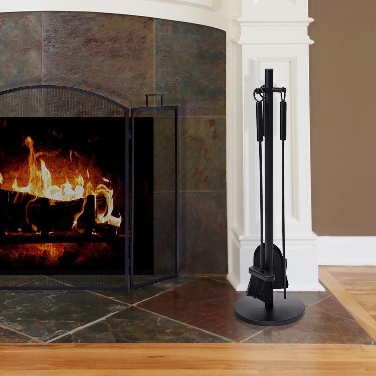 Pleasant Hearth 4 Piece Fireplace Utensils - FA999TA thumbnail 2
