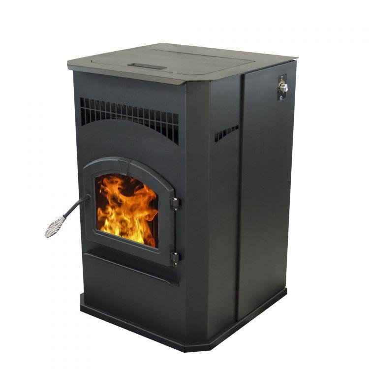 Pleasant Hearth Cabinet Pellet Stove - 50,000 BTU - PH50CABPS-B thumbnail 2