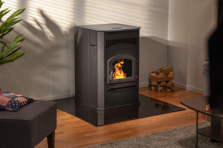 Pleasant Hearth Cabinet Pellet Stove - 50,000 BTU - PH50CABPS-B thumbnail 11
