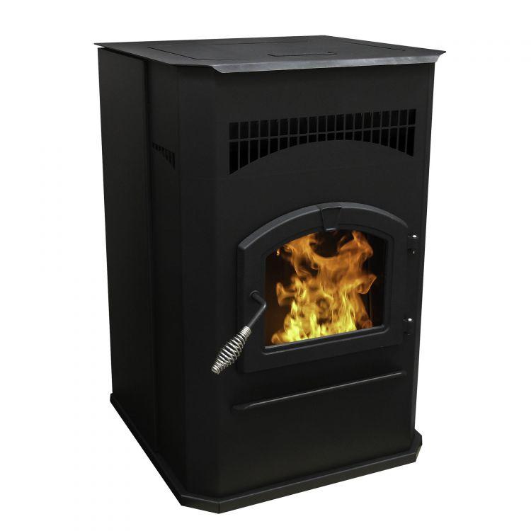 Pleasant Hearth Cabinet Pellet Stove - 50,000 BTU - PH50CABPS-B thumbnail 3