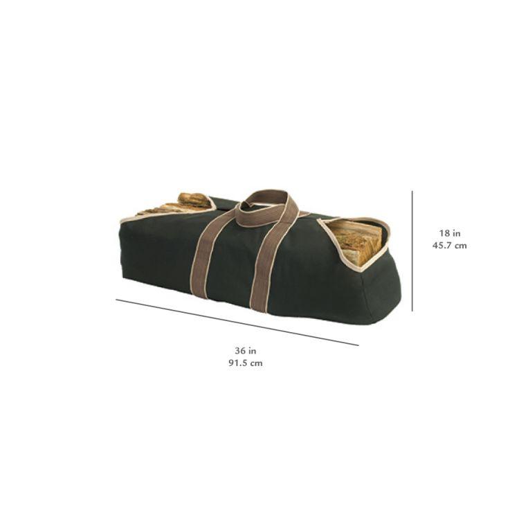 Pleasant Hearth Canvas Firewood Bag - 610 thumbnail 3