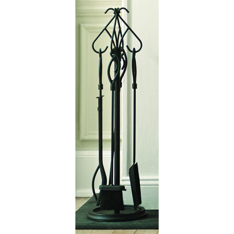 Pleasant Hearth Gothic 5 PC Fireplace Toolset - 666 thumbnail 2