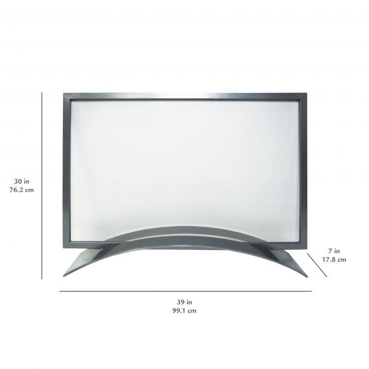 Pleasant Hearth Orion Fireplace Screen - FA340SG thumbnail 5