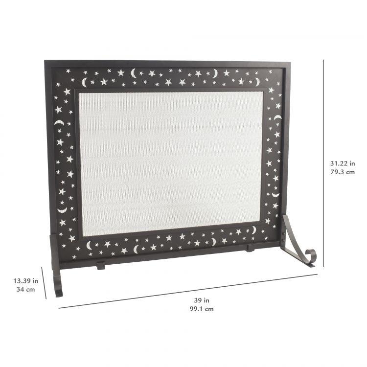 Pleasant Hearth Galactica Fireplace Screen - FA330S thumbnail 7