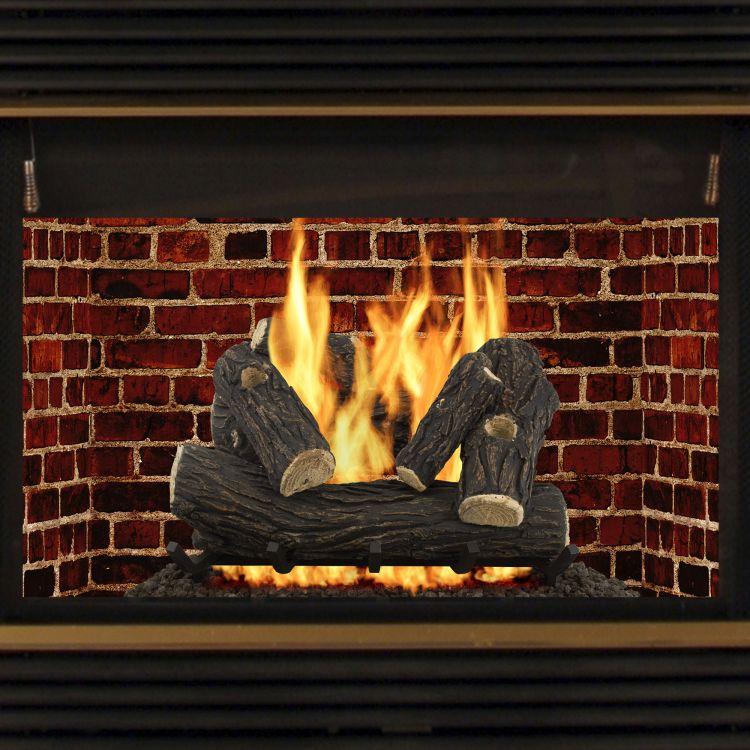 Pleasant Hearth Willow Oak Vented Gas Log Set - VL-WO18D / VL-WO24D /  VL-WO30D thumbnail 6