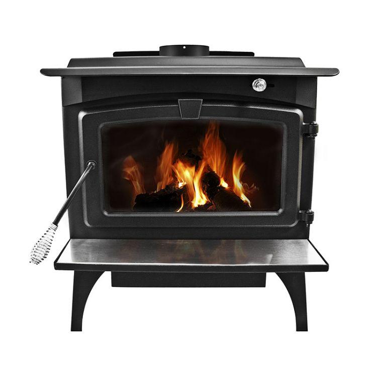 Pleasant Hearth 2,200 Square Feet Wood Burning Stove, Large - LWS-130291