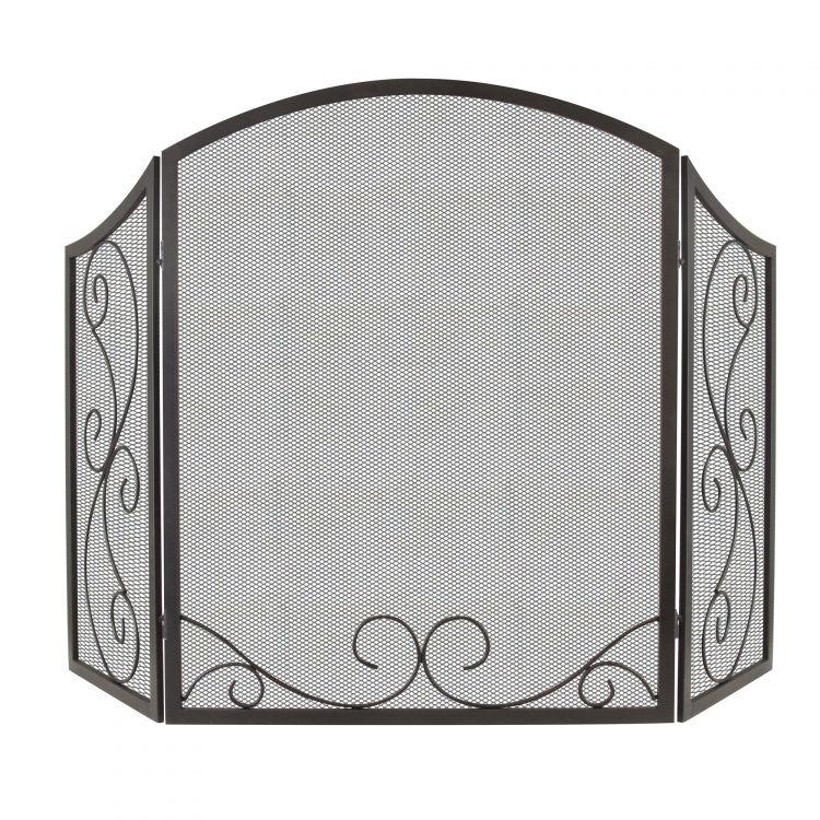 Pleasant Hearth Iris Scroll Fireplace Screen - FA995S
