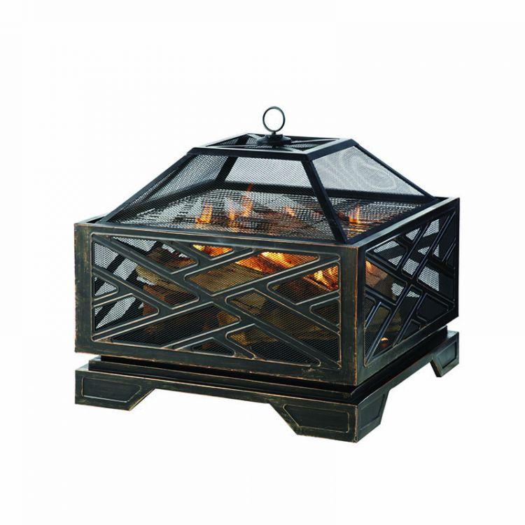 Martin 26" Square Deep Bowl Fire Pit