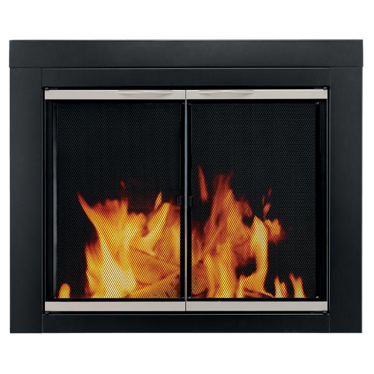 Pleasant Hearth Alsip Fireplace Glass Door
