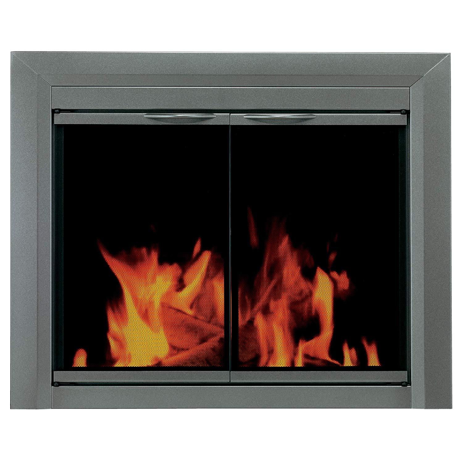 Pleasant Hearth CR-3402 Craton Fireplace Glass Door