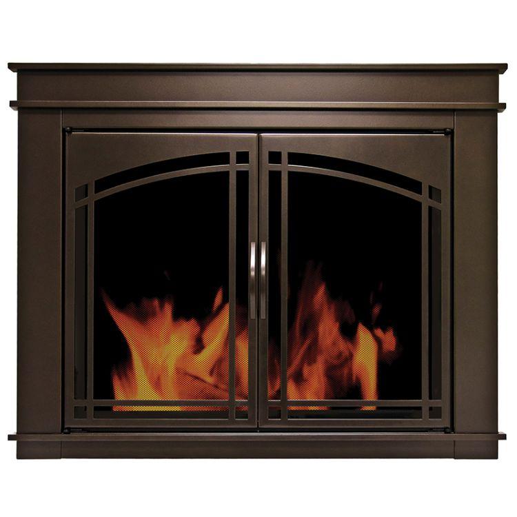 Pleasant Hearth Fenwick Fireplace Door