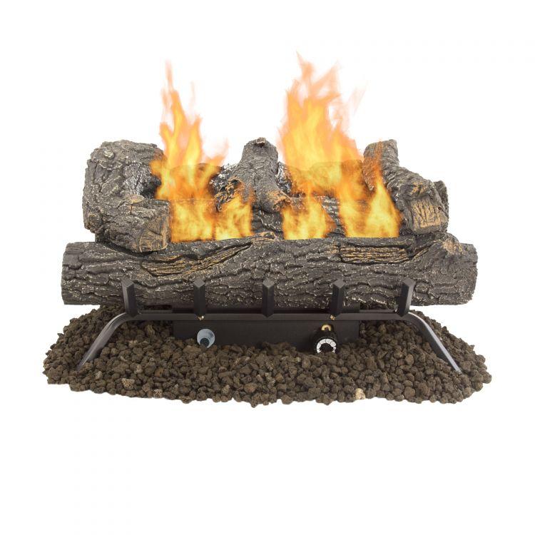 Pleasant Hearth Southern Oak Vent Free Gas Log Set 30,000 BTU- VFL2-SO18DT VFL2-SO24DT