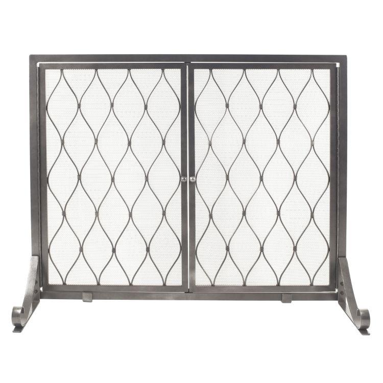 Pleasant Hearth Stonewall Fireplace Screen - FA628S